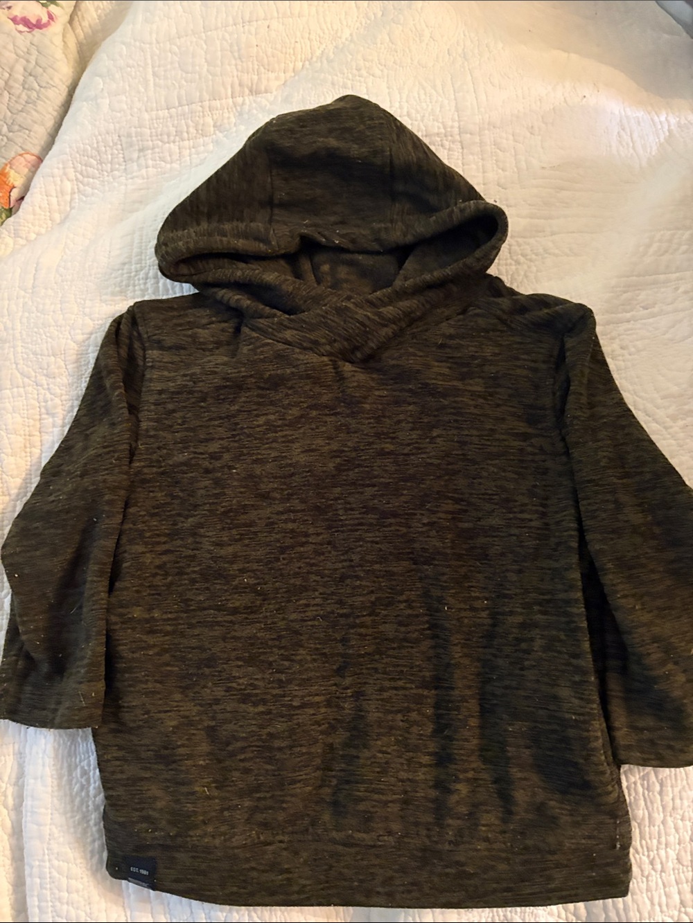 Regatta Kids Lightweight Hooded Sweatshirt - Charcoal
